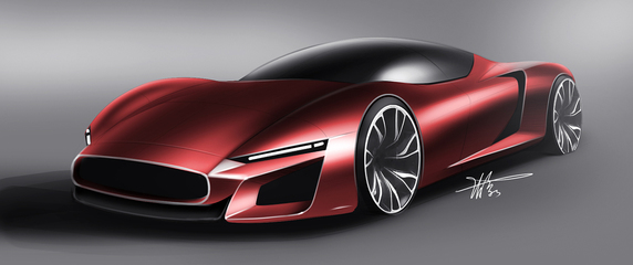 工业设计手绘PS汽车手绘渲染 零基础系统教程